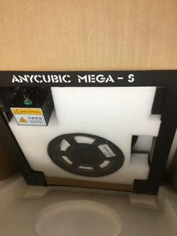 ANYCUBIC Mega-S New Upgrade 3D Printer with Extruder and Suspended Filament Rack - $299.99 MSRP