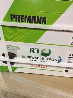 Renewable Toner Compatible Cartridge Replacement HP 90A CE390A (Black, 2-Pack) - $85.00 MSRP