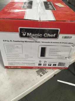 Magic Chef 0.9 cu. ft. Countertop Microwave in Stainless Steel - $80.99 MSRP