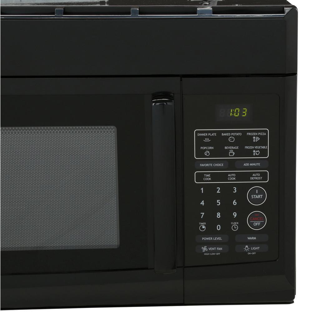 Magic Chef 1.6 cu. ft. Over the Range Microwave in Black