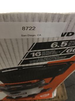 RIDGID 16 Gal. 6.5-Peak HP Stainless Steel Wet Dry Vac $179.00 MSRP