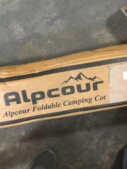 Alpcour Folding Camping Cot - $69.95 MSRP