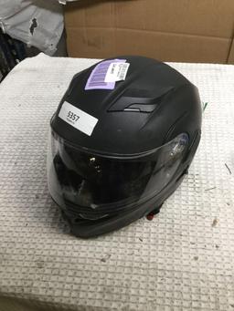 Motorcycle Dual Visor Flip up Modular Full Face Helmet