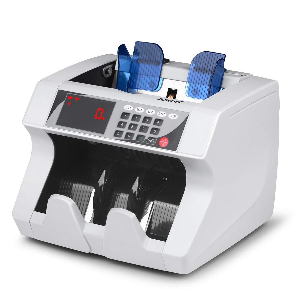 Money Counter with UV, Magnetic and Infrared Counterfeit Detection