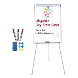 Maxtek Easel White Board - Magnetic Tripod Whiteboard Portable Dry Erase Board - $69.95 MSRP