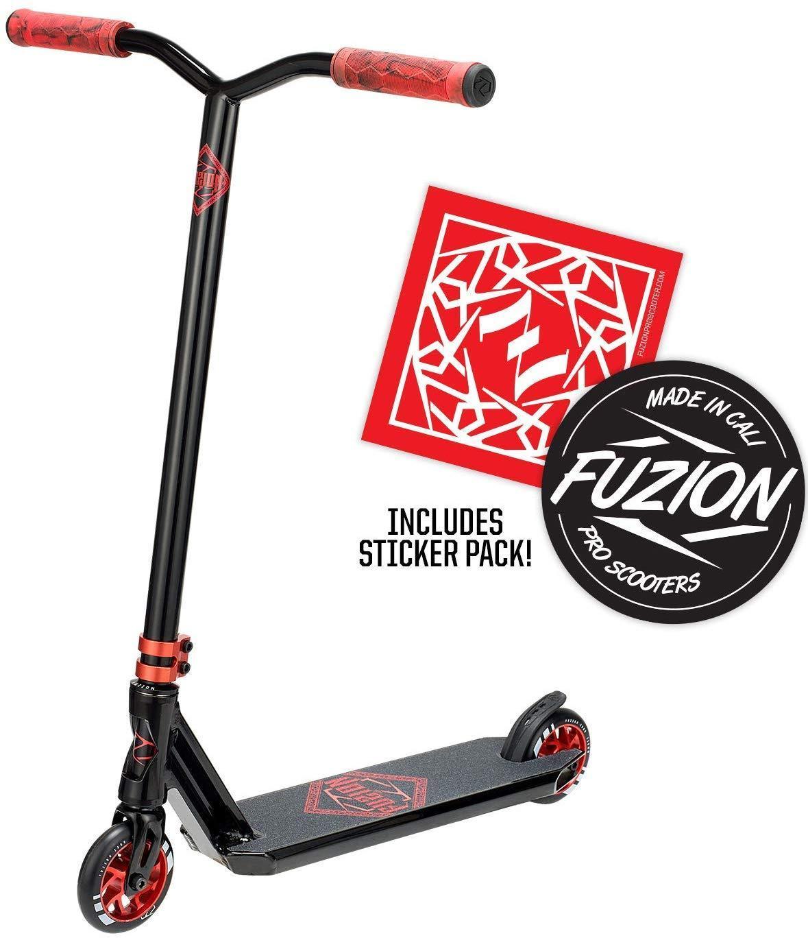 Fuzion Z300 Pro Scooter Complete Trick Scooter -Stunt Scooters (2020 - Black/Red) - $149.99 MSRP