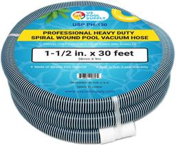 U.S. Pool Supply Professional Heavy Duty Spiral Wound Swimming Pool Vacuum Hose, $36.96 MSRP