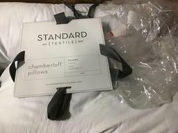 Standard Textile Chamberloft Pillow, Set of 2 - King, $99.99 MSRP