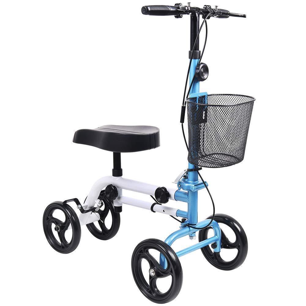 Knee Scooter, Give Me Steerable Knee Walker Crutch Alternative - $109.99 MSRP