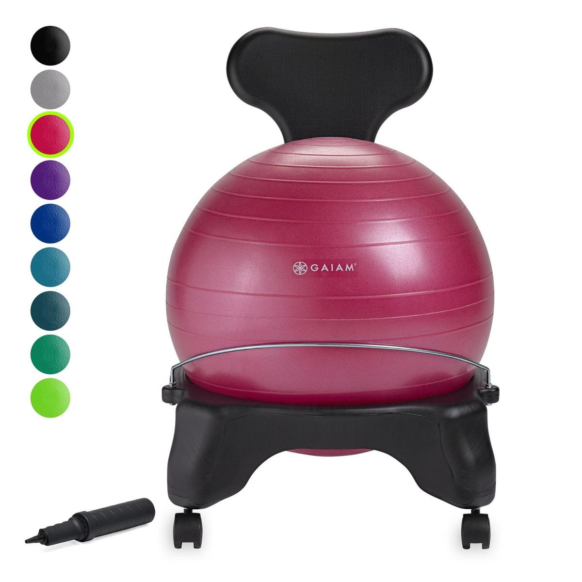 Gaiam Classic Balance Ball Chair - $69.98 MSRP