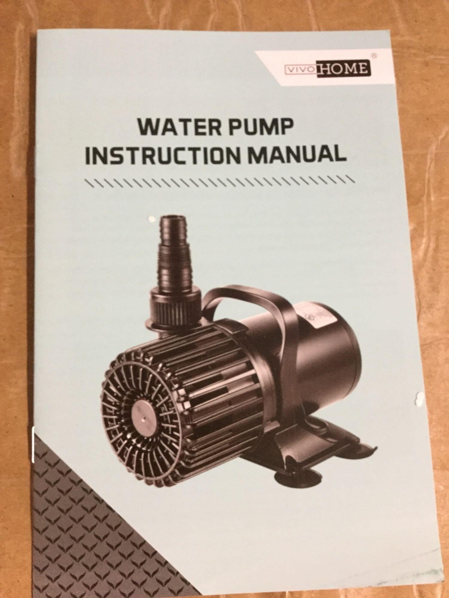 Vivohome Electric 310W 5300GPH Submersible Water Pump for Koi Pond Pool Waterfall $119.99 MSRP