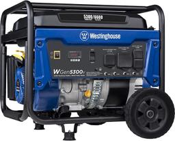Westinghouse WGen5300v Portable Generator w/ 120/240 Volt Selector 5300/6600 Peak Watts $429.00 MSRP