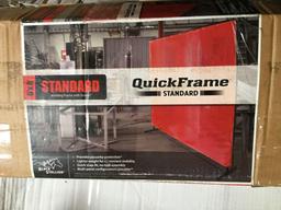 Black Stallion QuickFrame Standard Welding Frame with Screen 6' x 8'
