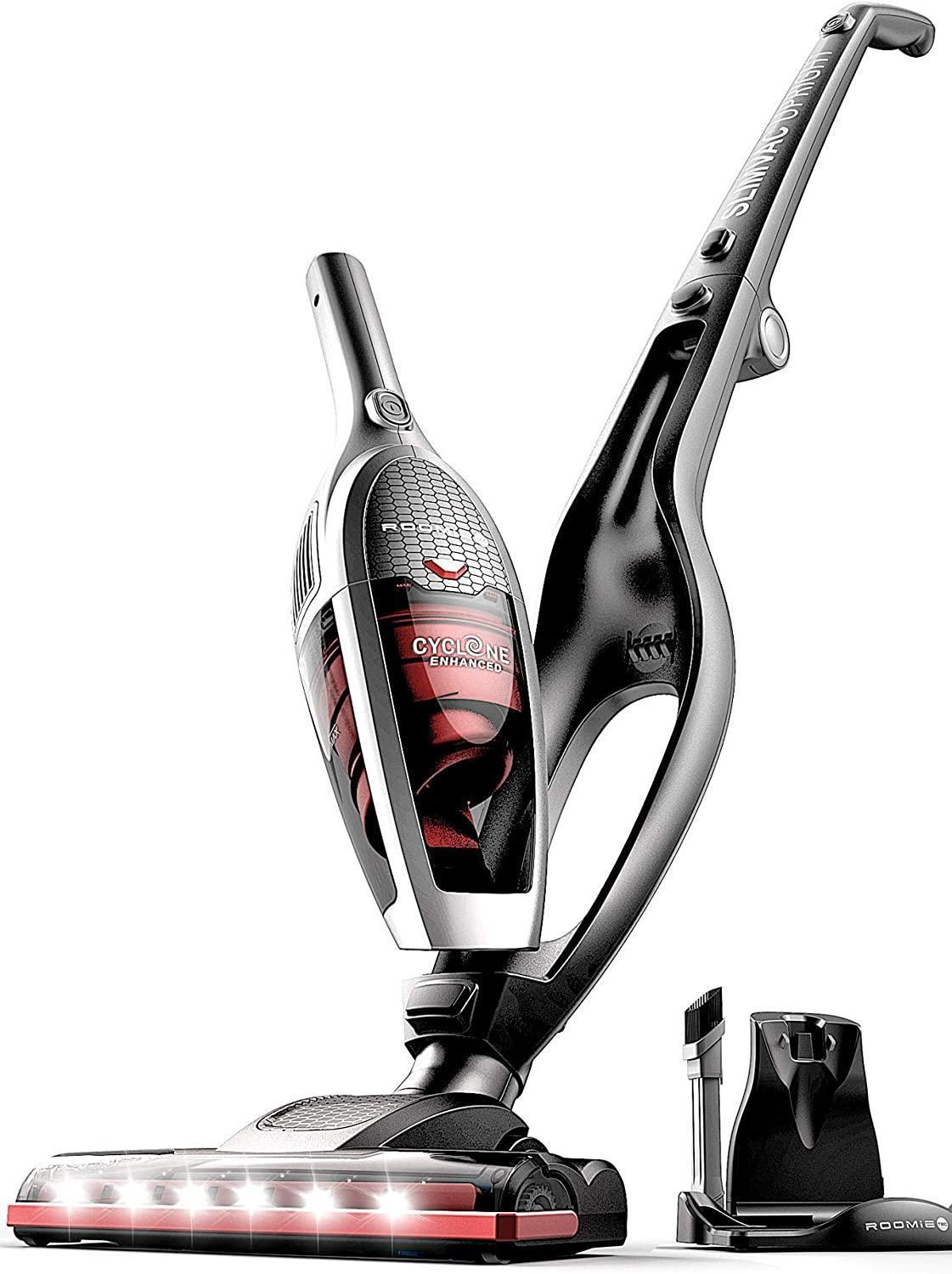 Roomie Tec Cordless Vacuum Cleaner, 2 in 1 Handheld Vacuum, High-Power 2200mAh Li-ion $99.99 MSRP