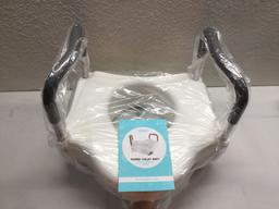 Vive LVA1011 Raised Toilet Seat with Padded Handles $59.95 MSRP