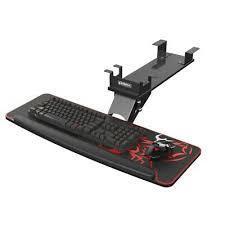 Eureka Ergonomic Height and Angle Adjustable Under Desk Black Keyboard Tray - $99.99 MSRP