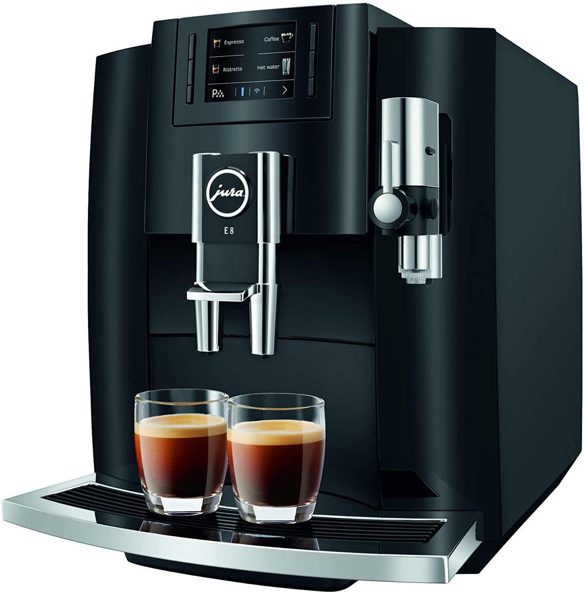 Jura E8 Piano Black Automatic Coffee Machine $1,899.99 MSRP