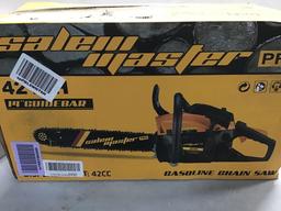 Salem Master 4216H 42CC 2-Cycle Gas Powered Chainsaw,14-Inch Chainsaw,Handheld Cordless $119.99 MSRP