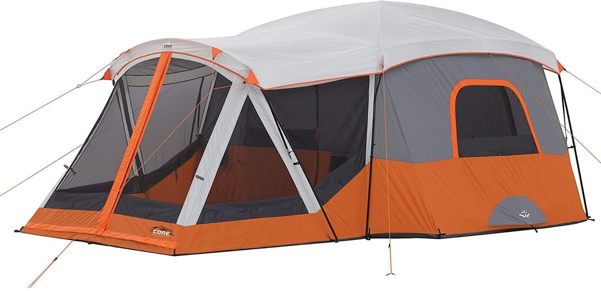 Core Equipment 11 Person Cabin Tent with Screen Room 17' x 12' $ 249.99 MSRP