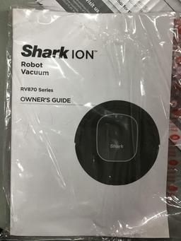 Shark ION Robot Vacuum R76 with Wi-Fi and Voice Control,0.5 Quarts, Black and Navy Blue $299.99 MSRP