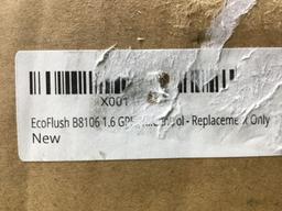 EcoFlush Pressure Assisted Flush System Single Control B8106 1.6 GPF 6 Lpf $135.00 MSRP