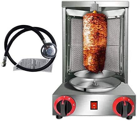 Zz Pro Shawarma Doner Kebab Machine Gyro Grill with 2 Burner Vertical Broiler - $274.65 MSRP
