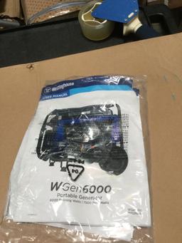 Westinghouse WGen6000 Portable Generator 6000 Rated and 7500 Peak Watts - $521.60 MSRP