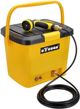 OYOOQO 5 Gallons Portable Outdoor Camping Shower,Electric Pressure Shower and Rinse Kits $188.00MSRP