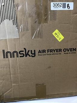 Innsky Air Fryer, 10.6-Quarts Air Oven, Rotisserie Oven, 1500W Electric Air Fryer Oven