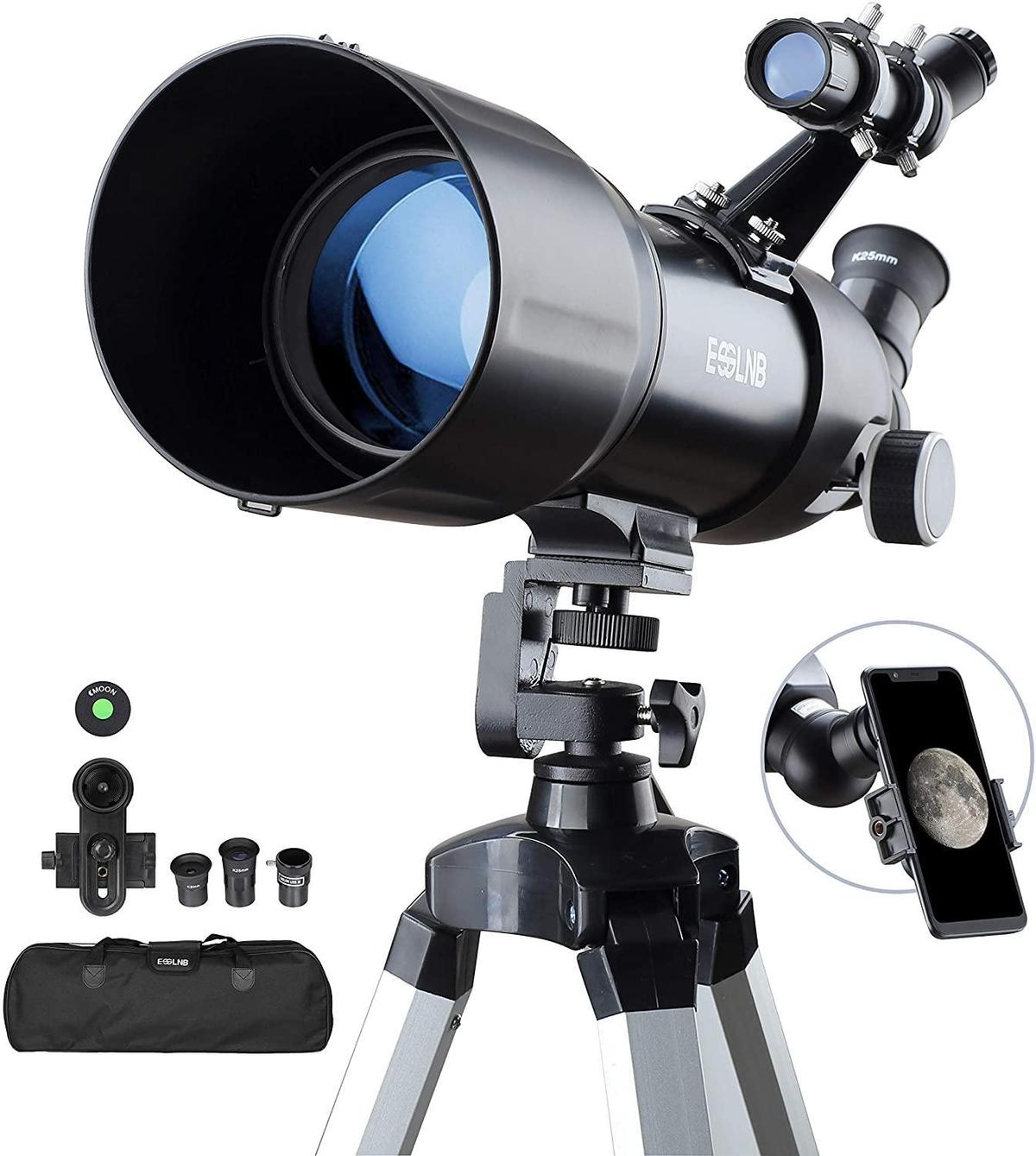 ESSLNB Telescopes for Adults Astronomy Beginners Kids 400X80mm $148.59 MSRP