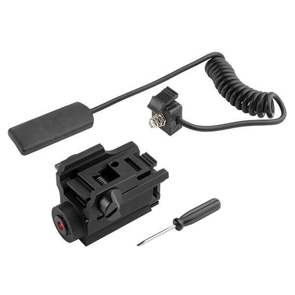 iProtec Rail Mounted Red Laser Sight wit Pressure Switch