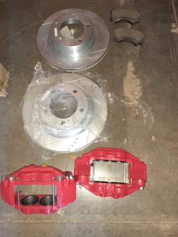 Brake Calipers and Rotors Pads