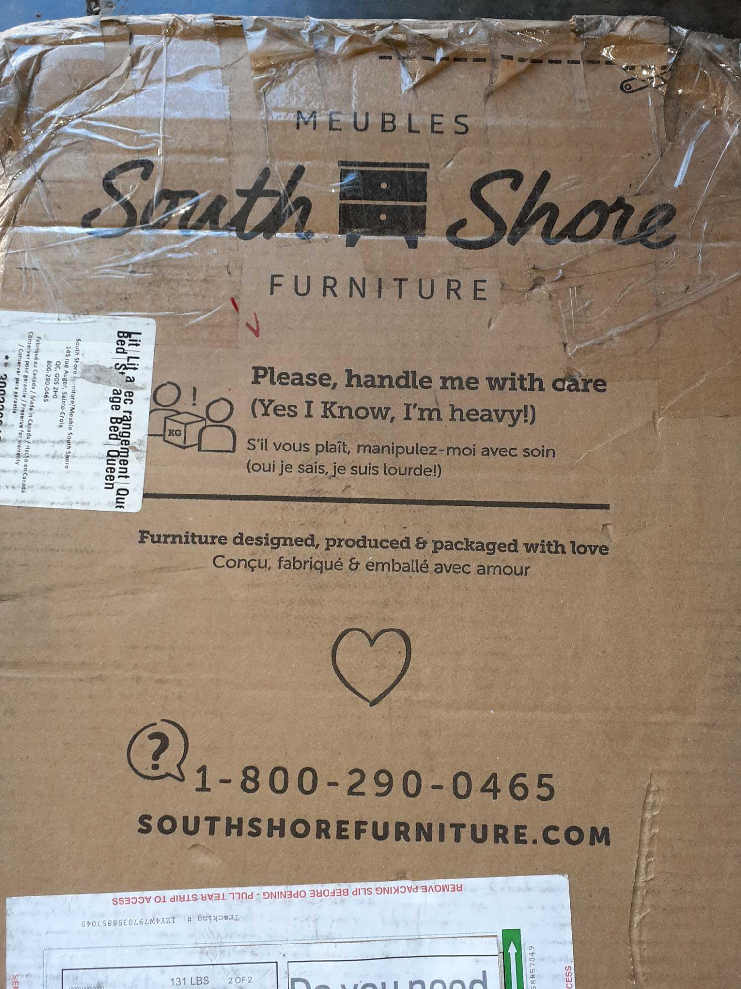 South Shore Storage Bed (Queen)