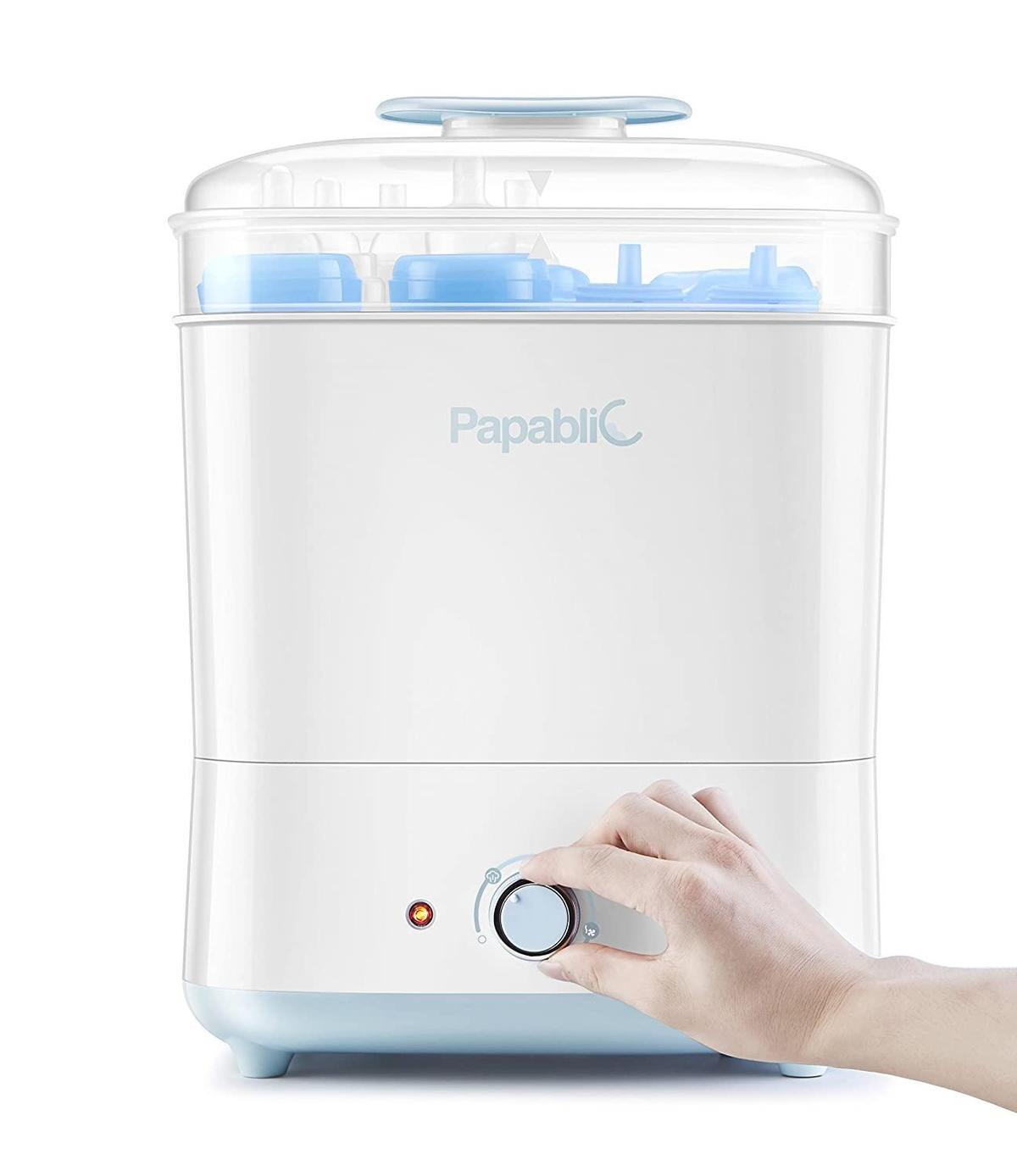 Papablic Baby Bottle Electric Steam Sterilizer and Dryer $69.95 MSRP