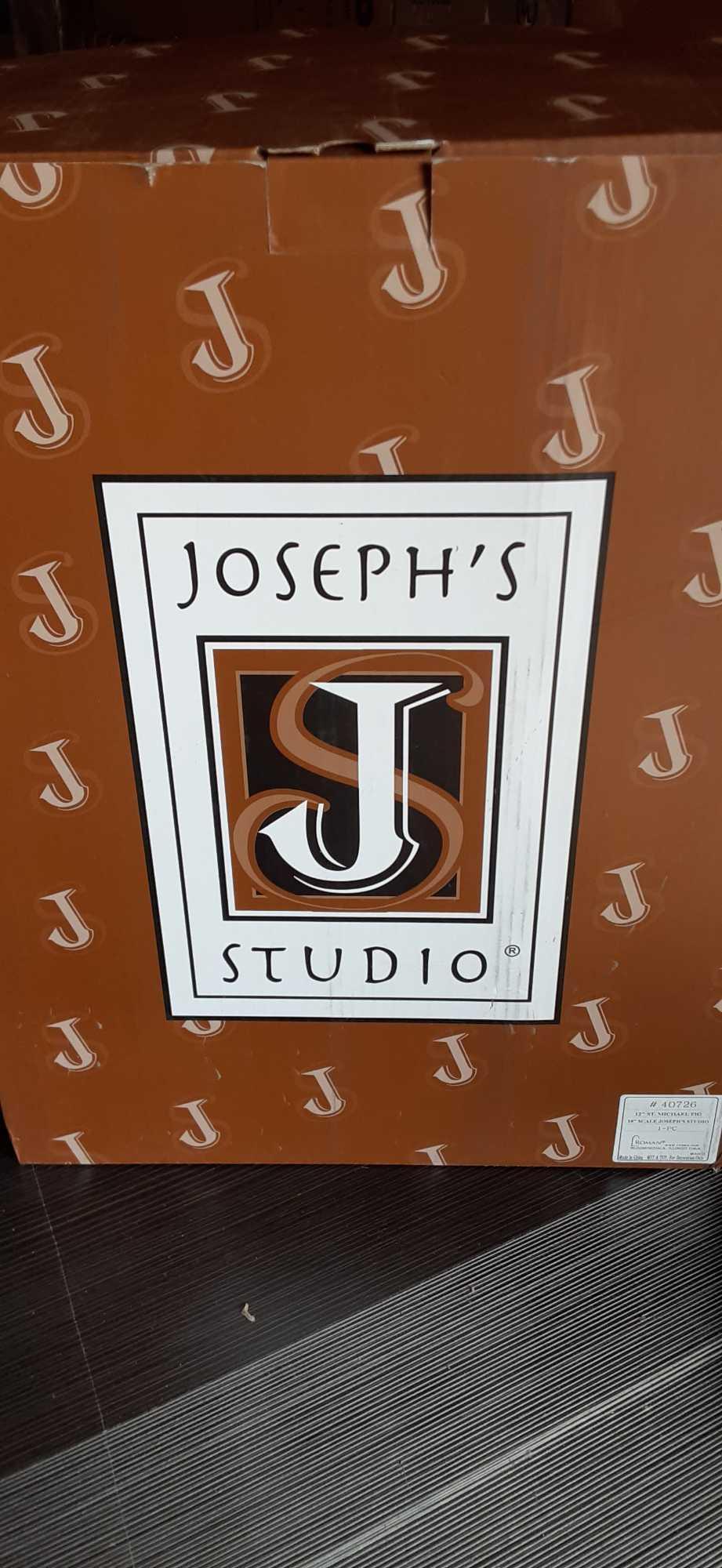 Joseph's Studio by Roman - St. Michael Figure on Base, 10" Scale Renaissance Collection, 12" H,