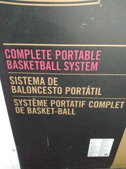 Lifetime 90061 Portable Basketball System, 52 Inch Shatterproof Backboard, Black, $377.48