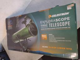 Celestron ExploraScope 114AZ Reflector Telescope $484.96 MSRP