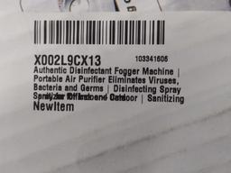 Authentic Disinfectant Fogger Machine, $299.99