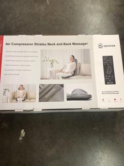 Comfier Neck and Back Massager with Heat- Shiatsu Massage Chair Pad Portable $196.99 MSRP