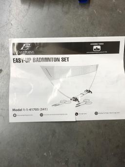 EastPoint Sports Easy Setup Badminton Set MSRP ($): $29.86