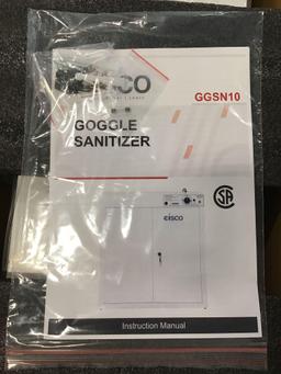 EISCO - GGSN10 Steel Goggle Sanitizer Cabinet, 120 VAC, For 35 Pairs $663.00 MSRP