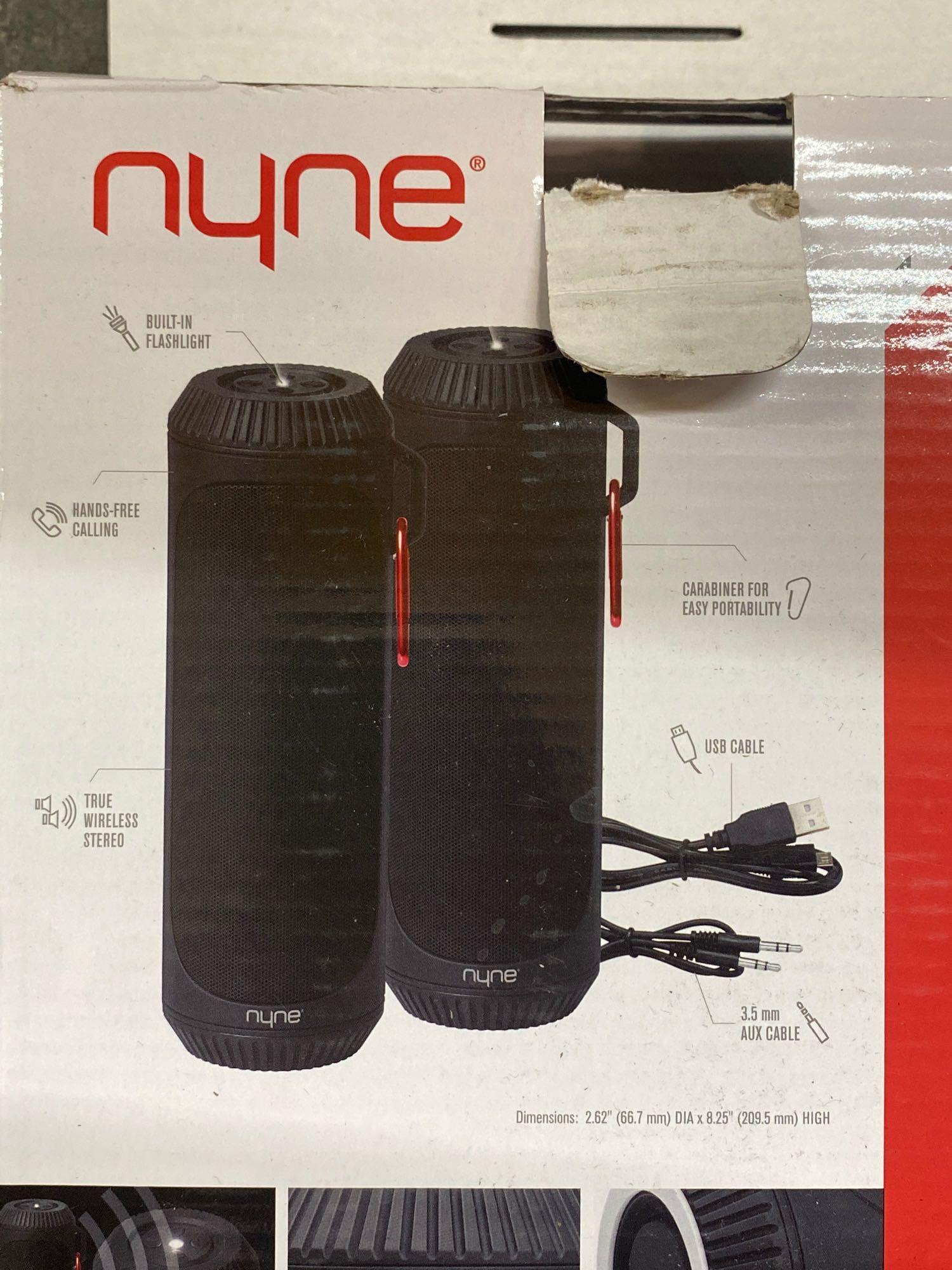 NYNE Thunder Bluetooth Speaker Pair - $99.99 MSRP