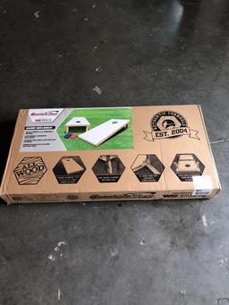 Wild Sports Solid Wood Tournament Approved Cornhole Set