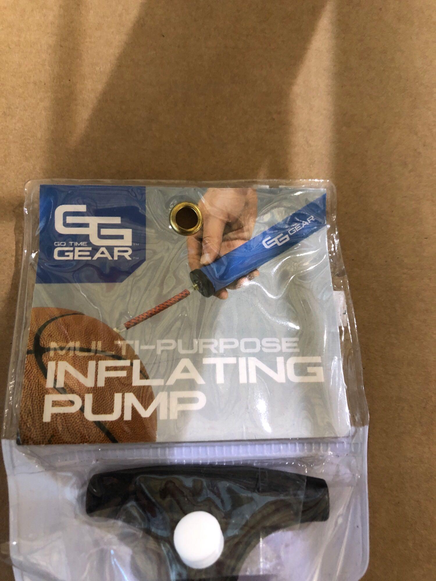 Go Time Gear Inflating Ball Pump, $7.99