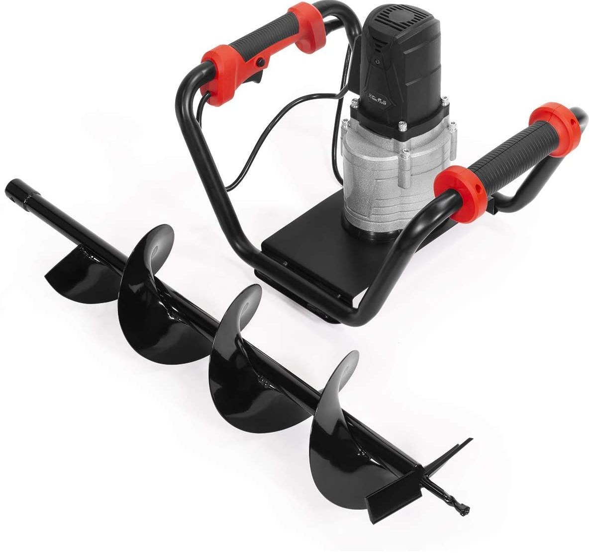 XtremepowerUS Pro-Series 1500W Electric Post Hole Digger Powerhead include 6" Digging Auger Bit