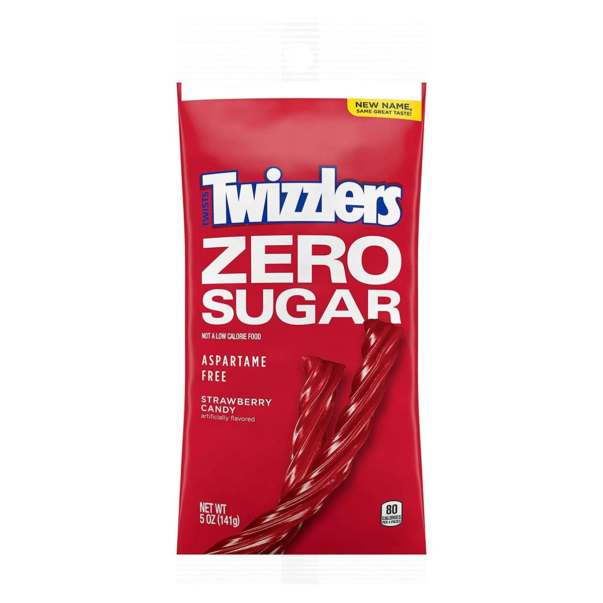 TWIZZLERS Strawberry Licorice Sugar Free Candy, 5 Oz, Bag, (12 Count) - $24.40 MSRP