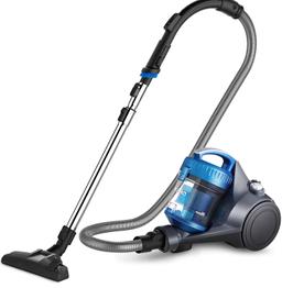 Eureka WhirlWind Bagless Canister Vacuum Cleaner, Lightweight Vac for Carpets and Hard Floors, Blue