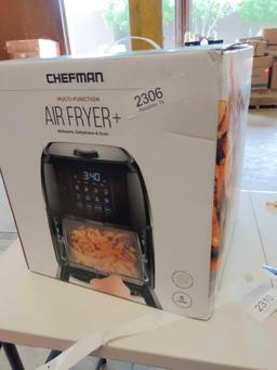 Chefman 6.3 Quart Digital Air Fryer+ Rotisserie, Dehydrator, Convection Oven