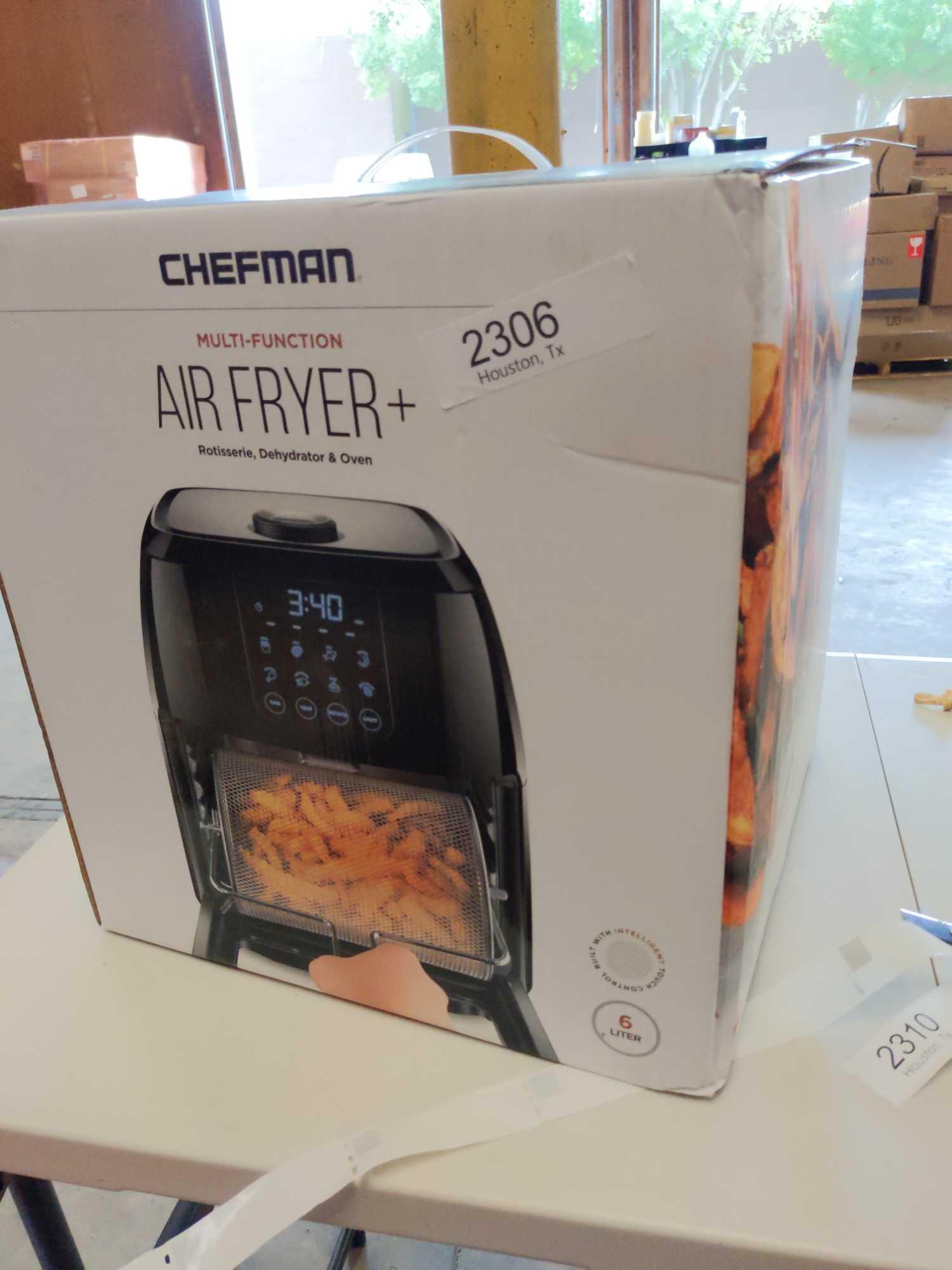 Chefman 6.3 Quart Digital Air Fryer+ Rotisserie, Dehydrator, Convection Oven