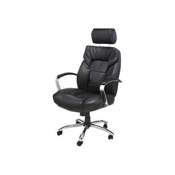 Commodore II Oversize Leather Executive Chair, Black (60-5800T) - $305.03 MSRP